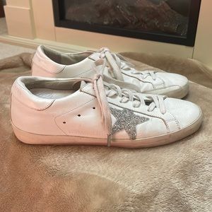 Golden Goose Crystal Sneakers